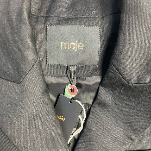 MAJE Vahina double-breasted twill jacket - Picture 7 of 7